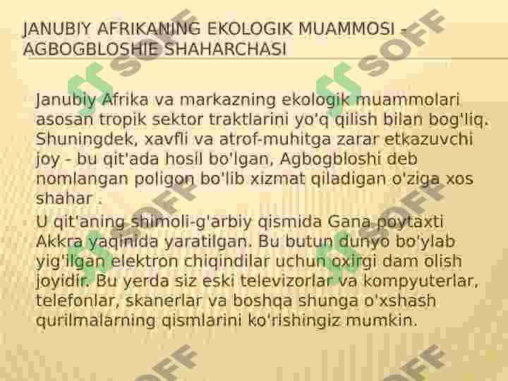 Afrika 7