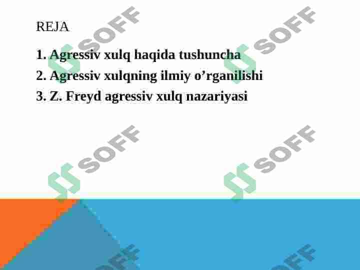 Agressiv xulq 2