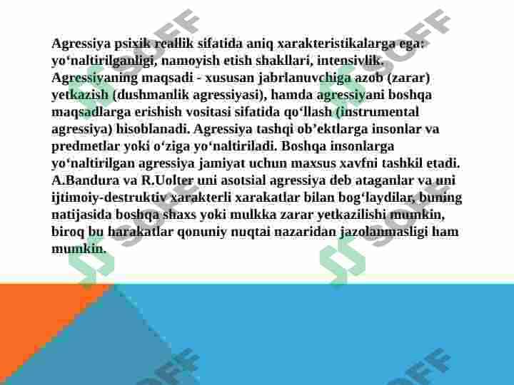 Agressiv xulq 4