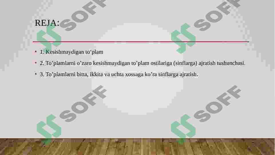 Kesishmaydigan to'plam ostilari va birlashmalarini qidirish algoritmi 2