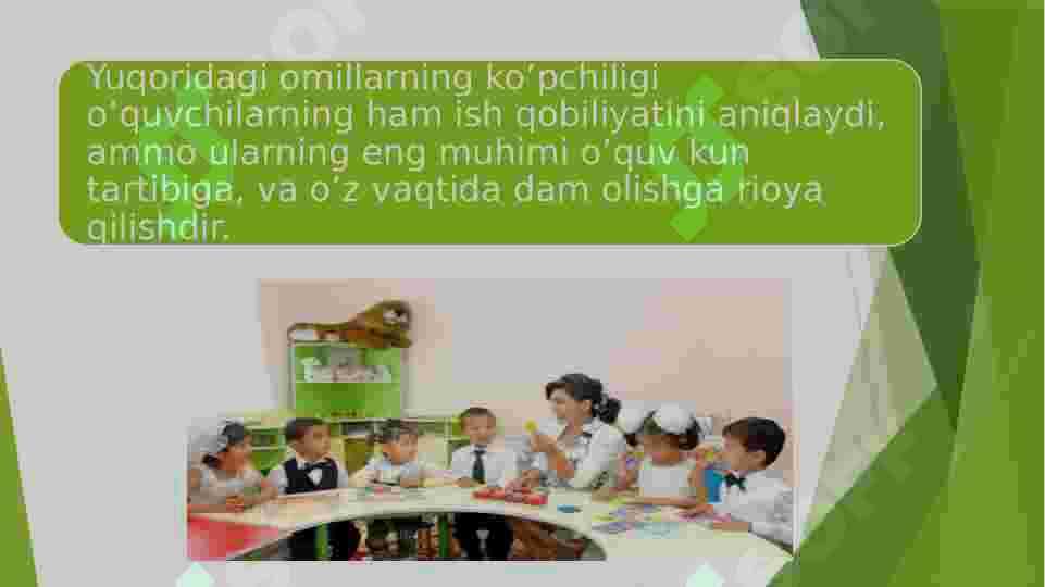 Aqliy ish qobilyatini aniqlash 6