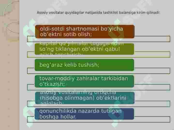 Asosiy vositalar va nomoddiy aktivlar hisobi 4