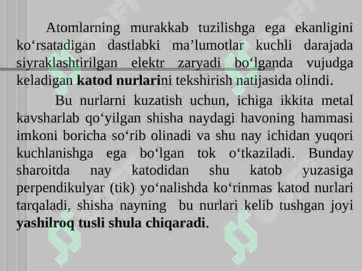 Atom tuzilishi 3
