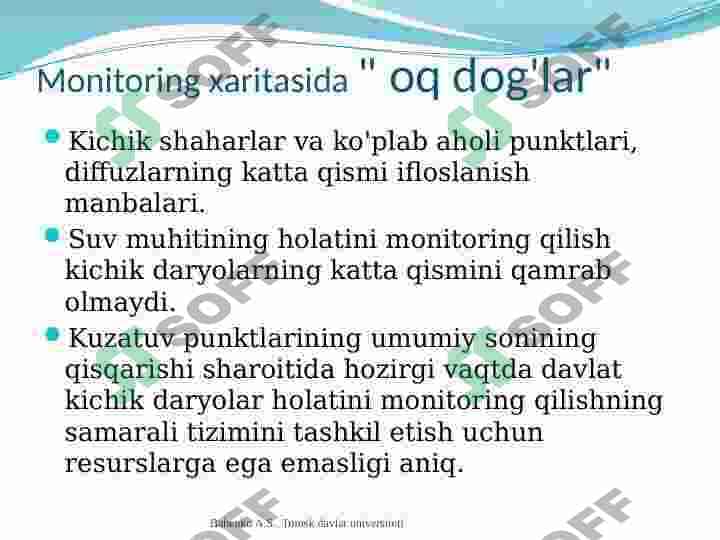 Atrof-muhit monitoringi 8