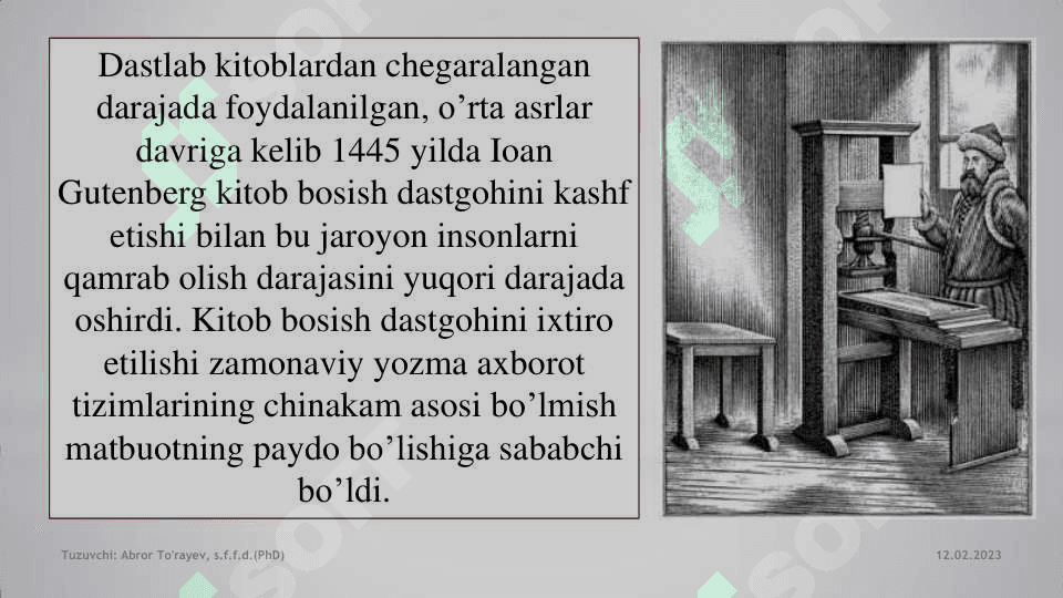 Axborotning jamiyatda tutgan o'rni va ahamiyati 8