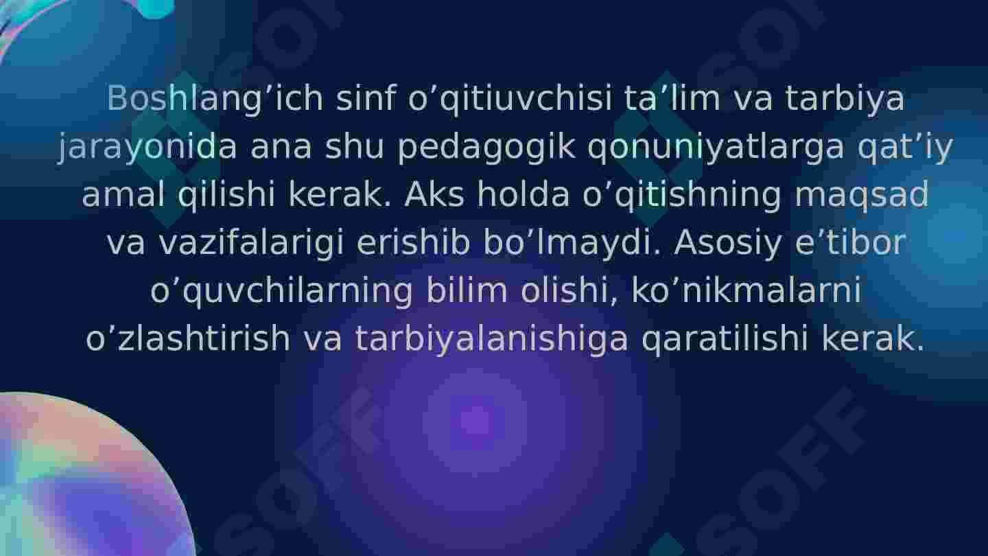 Boshlangʻich taʼlim pedagogikasining umumiy asoslari 8