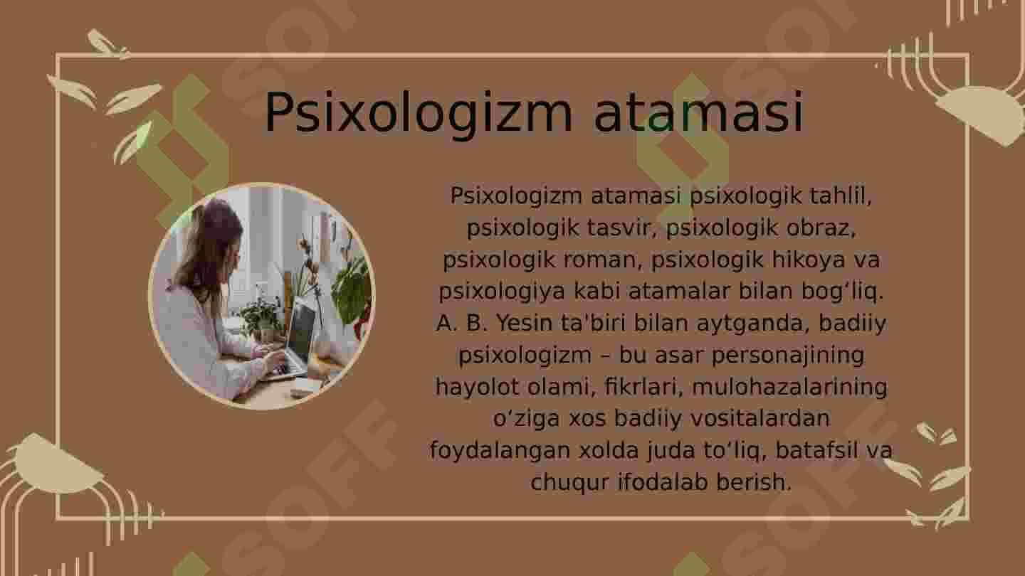 Badiiy psixologizm 4