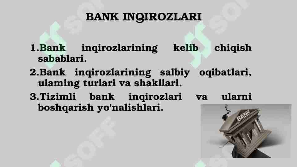 Bank inqirozlari