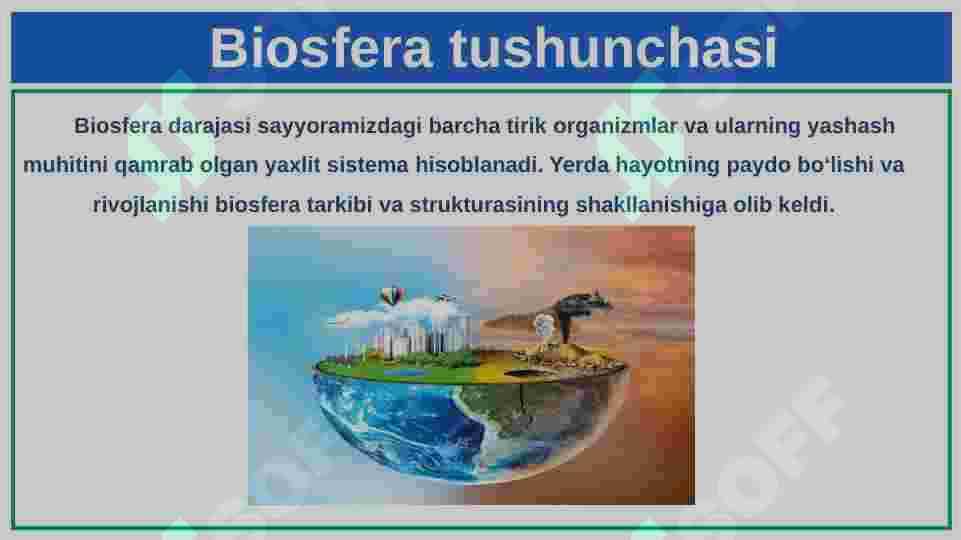 Biosfera chegaralari 3
