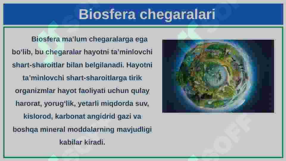 Biosferaning tarkibi 3