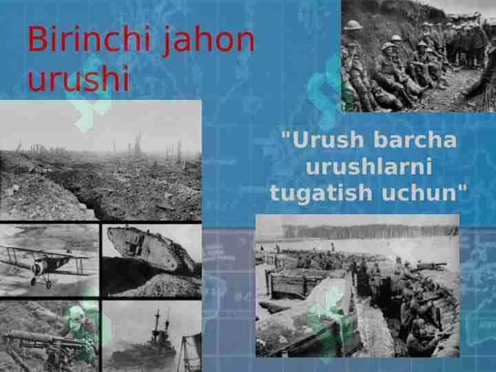 Birinchi jahon urushi