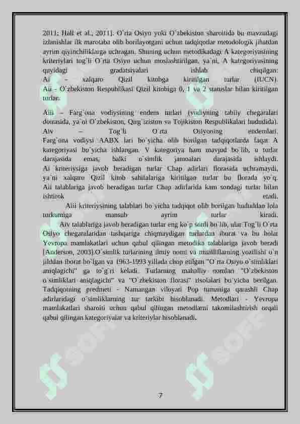 O`zbekistondagi foydali o`simliklar 7