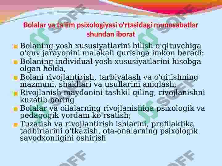 Bolalar psixologiyasi 6