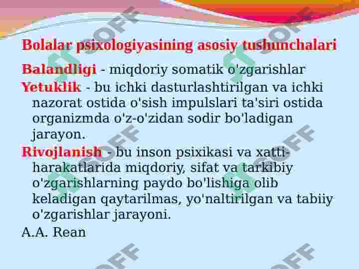 Bolalar psixologiyasi 7