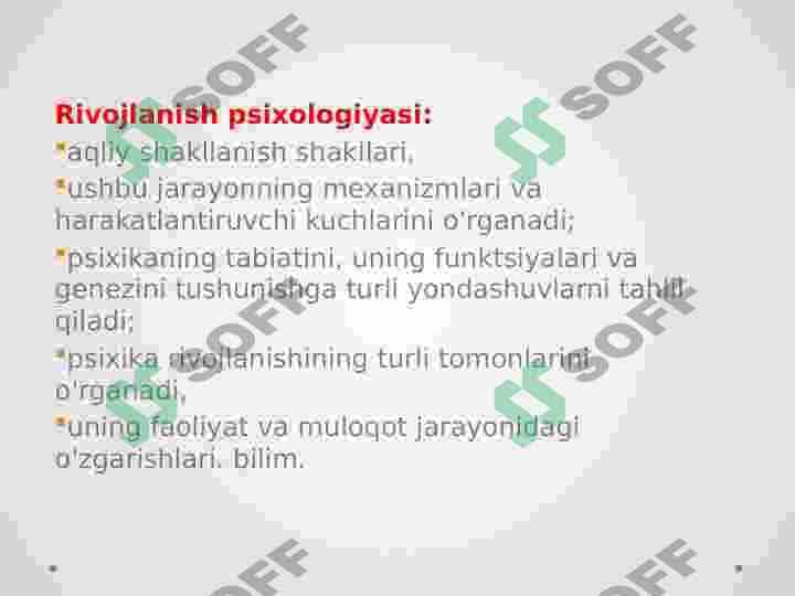 Bolalar psixologiyasi 2