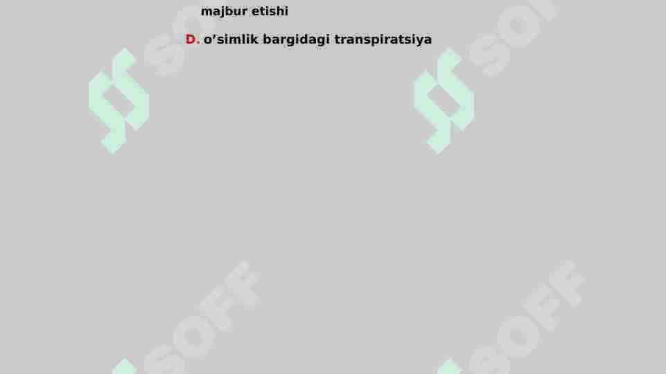 botanika test 5