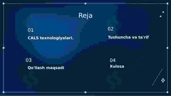 CALS TEXNOLOGYALARI HAQIDA TUSHUNCHA 3