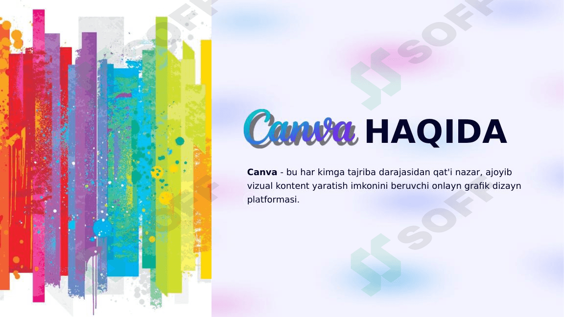 Canva haqida 1