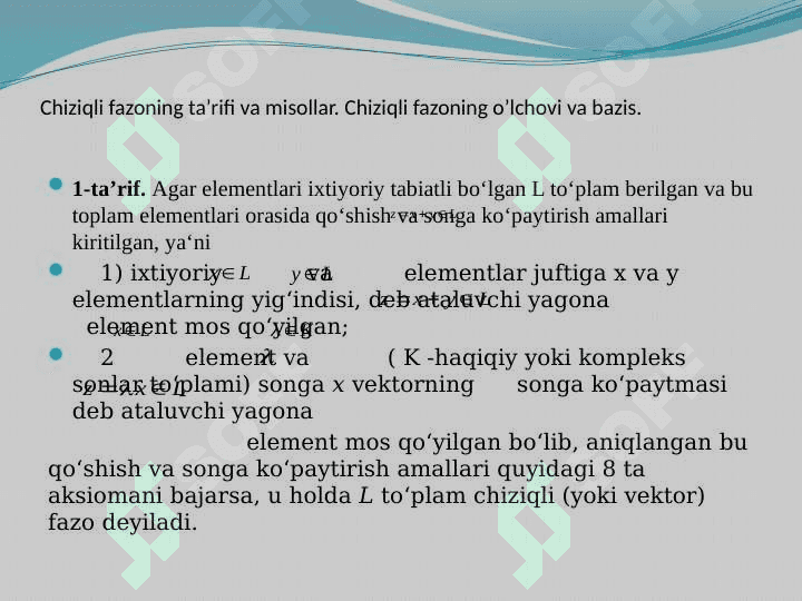 CHIZIQLI FAZO 2