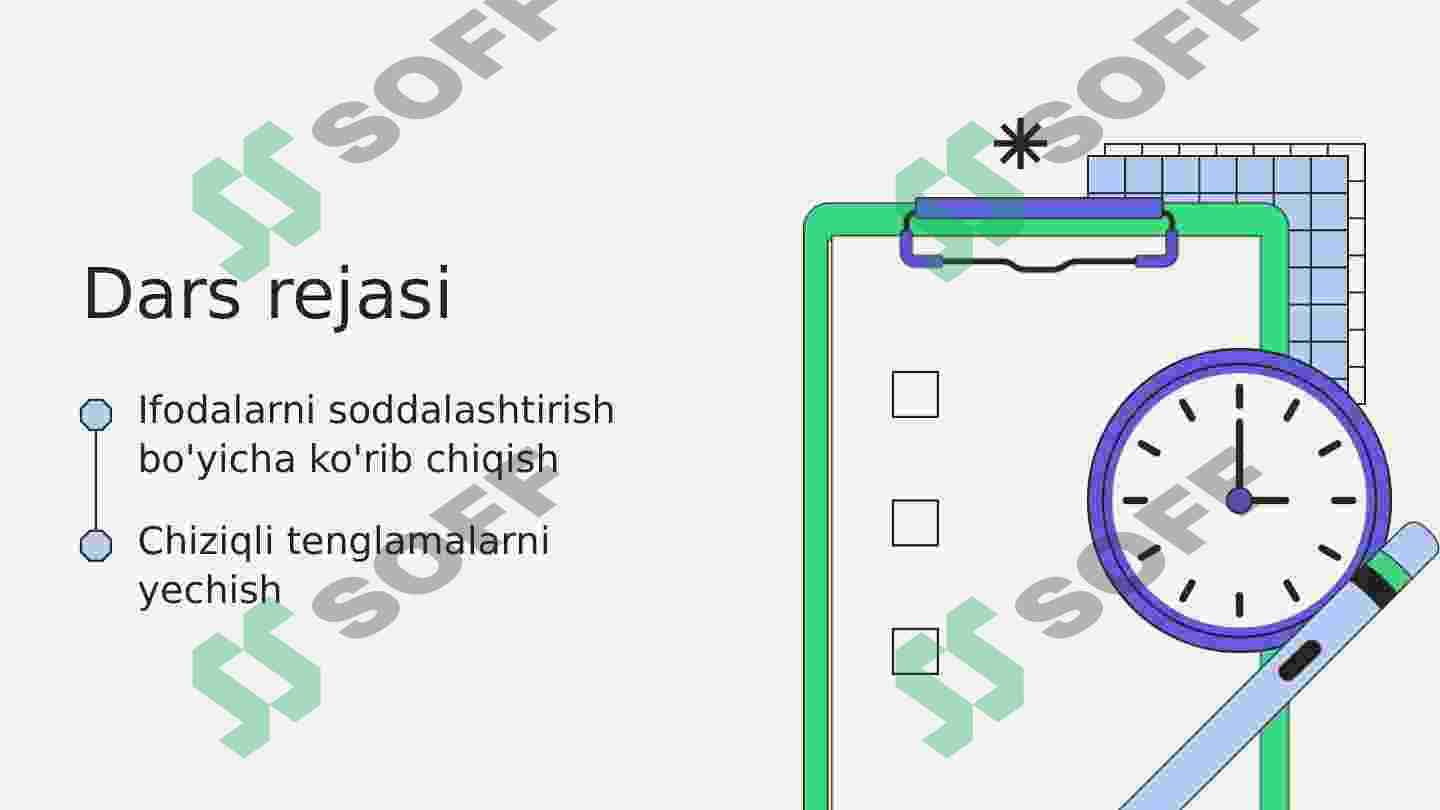 Chiziqli tenglamalar 2