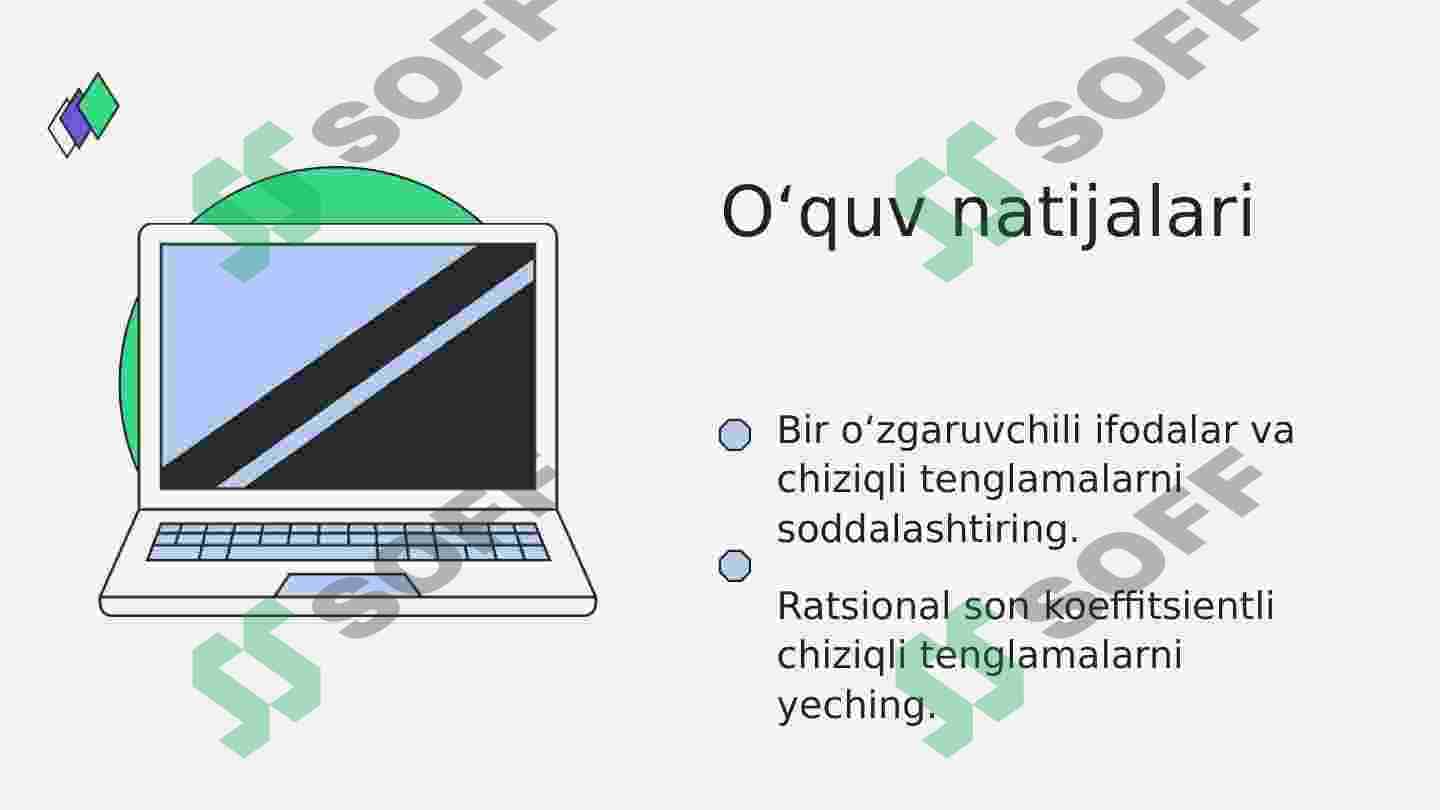 Chiziqli tenglamalar 4