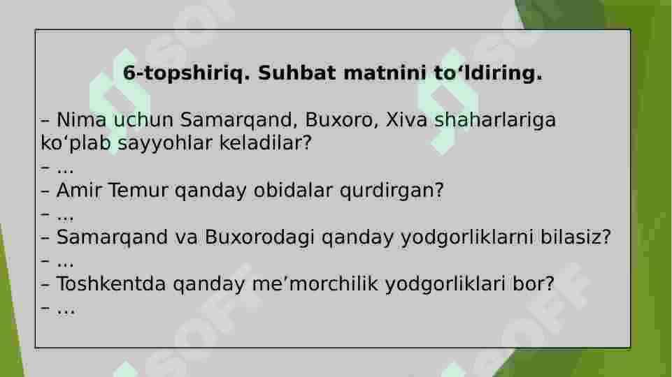 “Mirkarim Osim. Hayoti va ijodi. To‘maris” 5