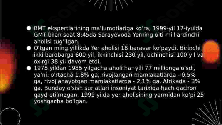 Demografik muomolar va ularning falsafiy tahlili. 5
