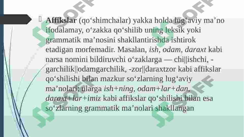 Derivatsion tahlil 6