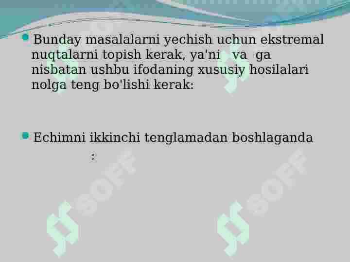 Dinamik dasturlash 7