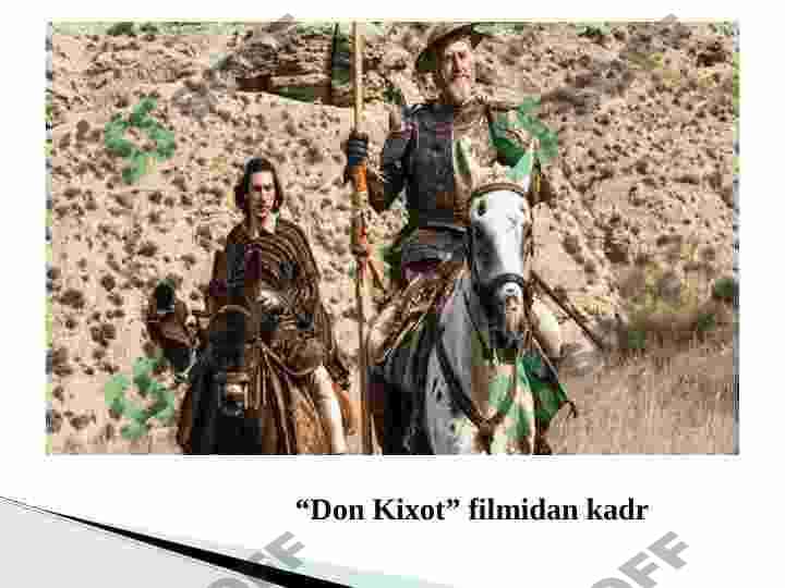 Donkixot asari haqida 5
