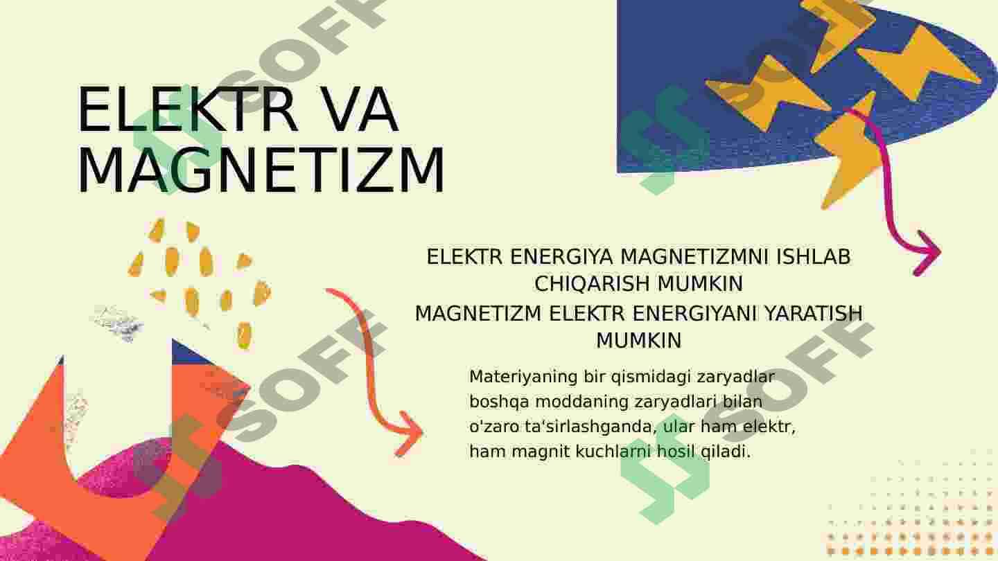 ELEKTR VA MAGNETIZM 3