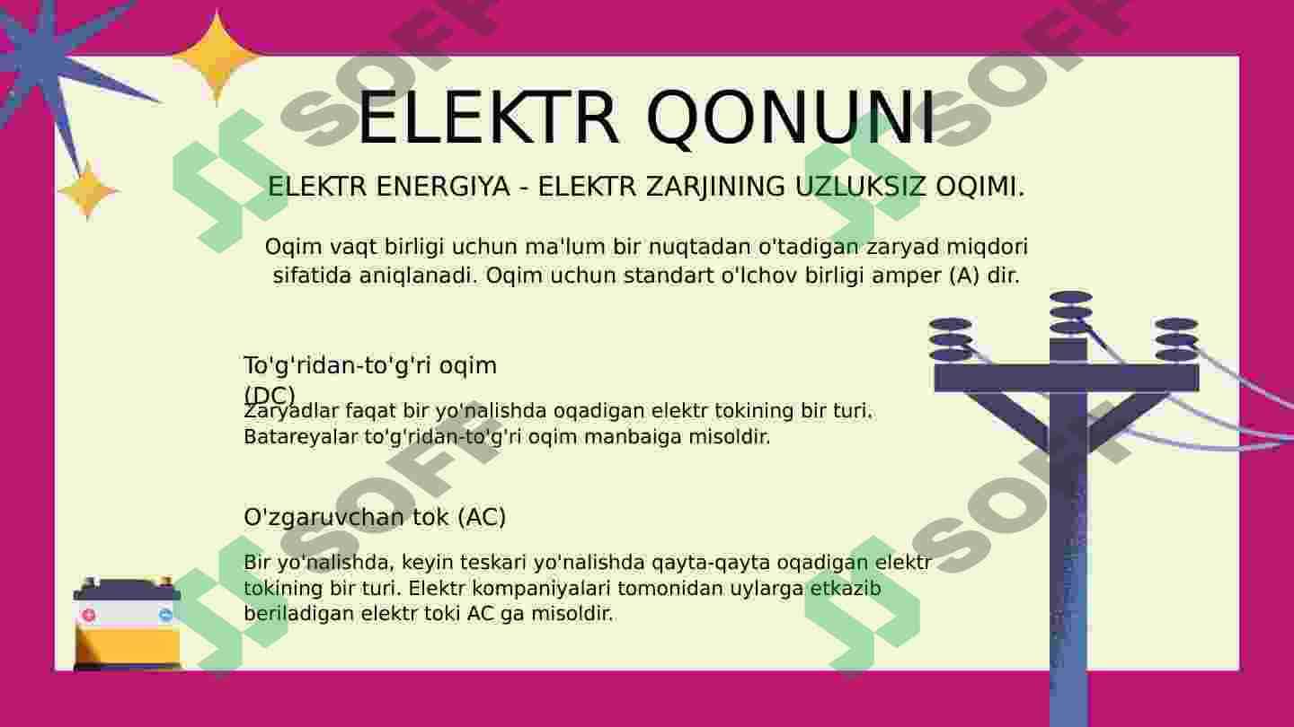 ELEKTR VA MAGNETIZM 8