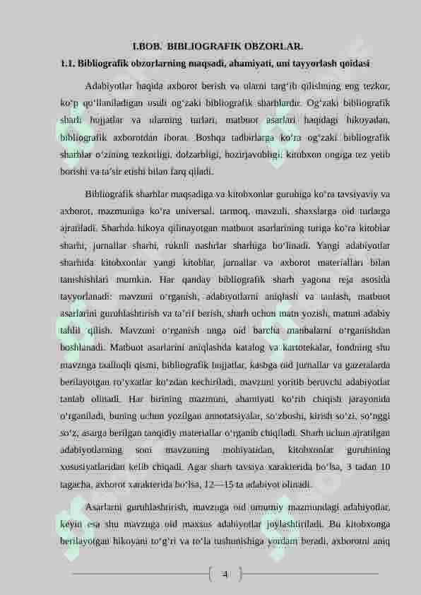 Kutubxonashunoslikda bibliografik obzorlar 7