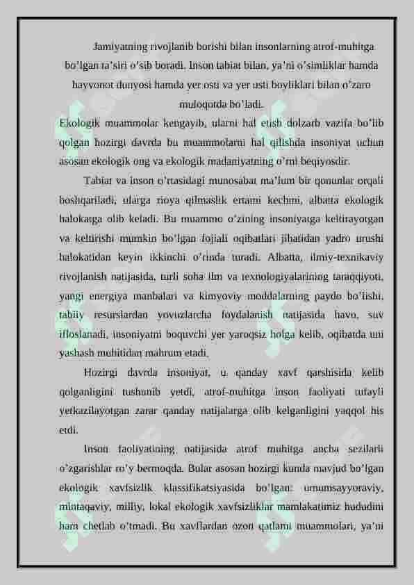 Ekologik madaniyat 3