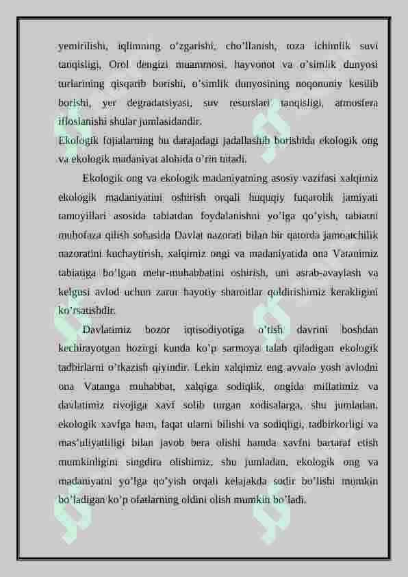 Ekologik madaniyat 4