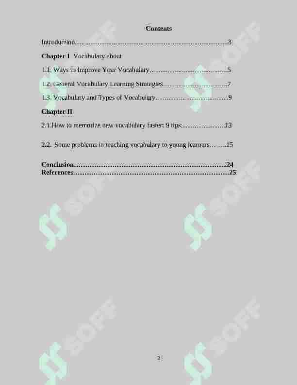 Problems, forms and methods of enriching vocabulary 2