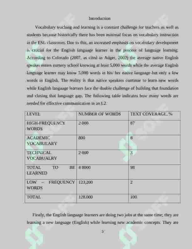 Problems, forms and methods of enriching vocabulary 3