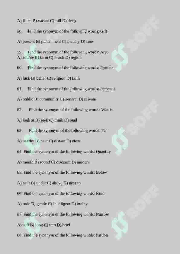 english 5000 test 7
