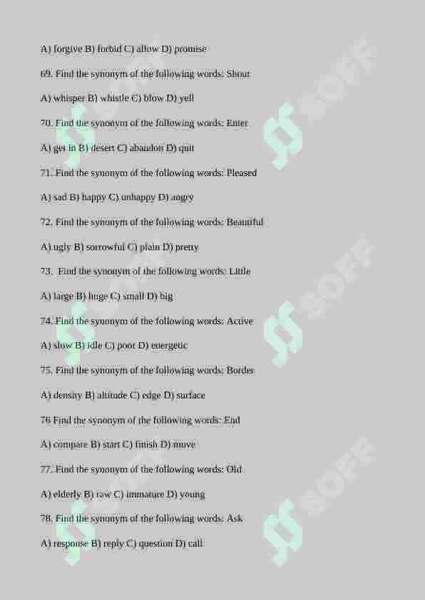 english 5000 test 8