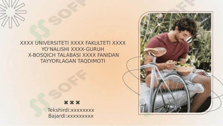 Faoliyat va faollik 1