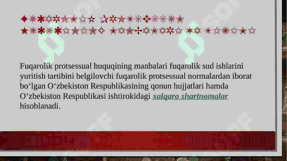 Fuqarolik protsessual huquqi 4