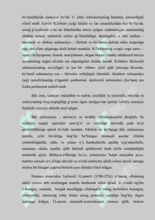 Falsafada substansiya 5