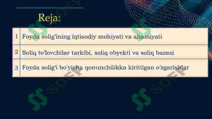 Foyda solig'i 2