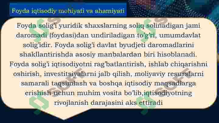 Foyda solig'i 3