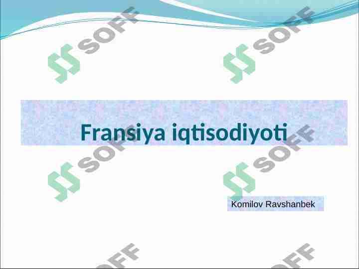 Fransiya iqtisodiyoti