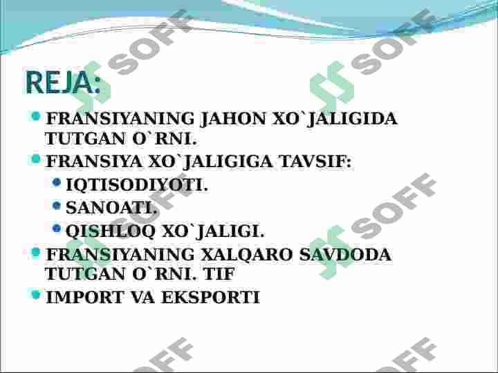 Fransiya iqtisodiyoti 2