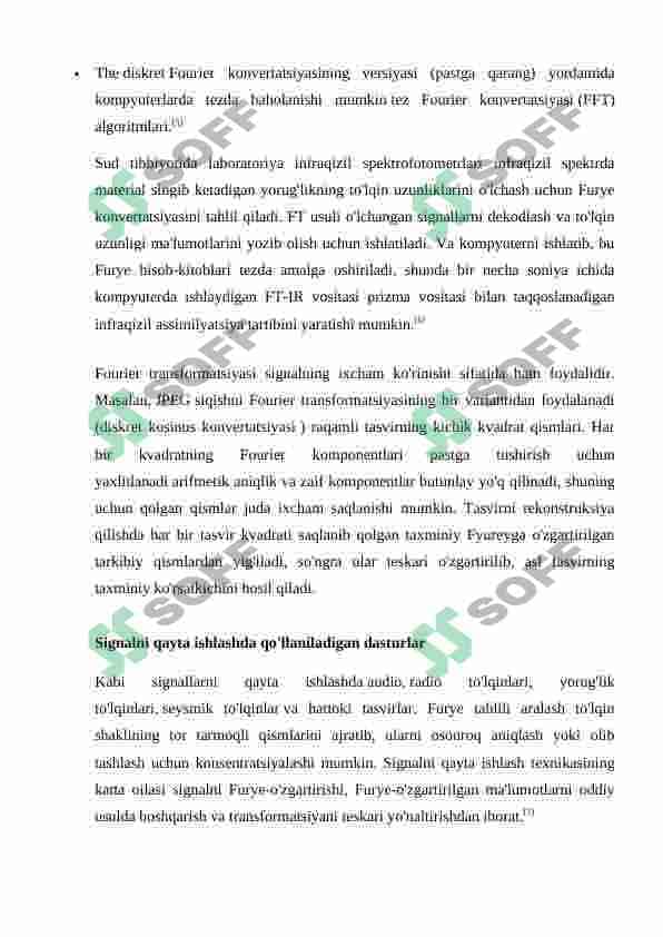Fure qatorlari 7