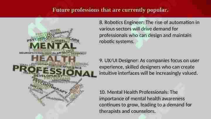 Future profession 6