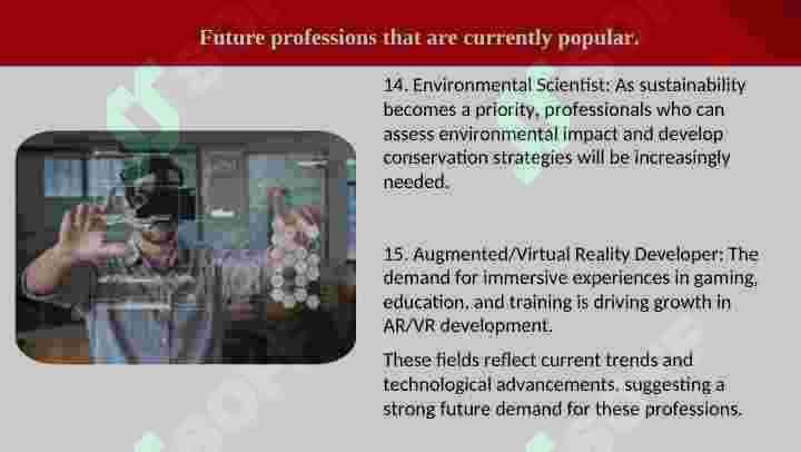Future profession 8
