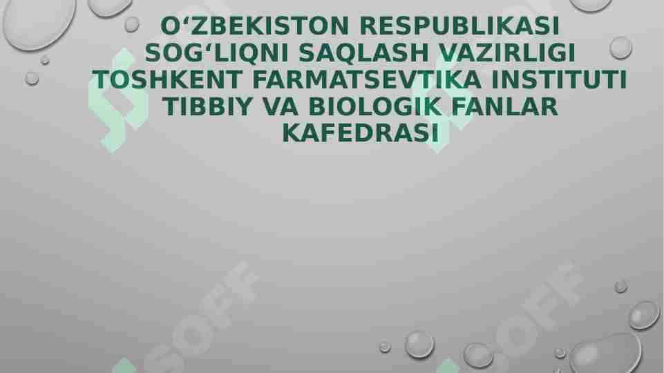 galen preparatlari